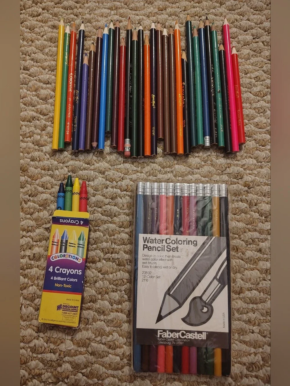Water Coloring Pencil Set - Multicolor